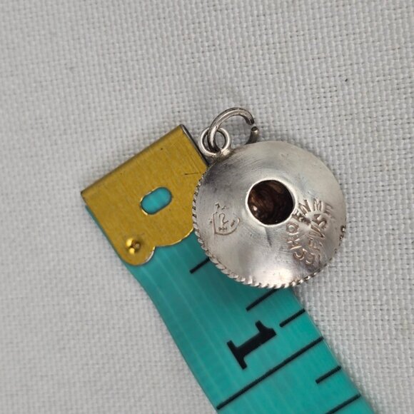 Vintage Sterling Silver Sombrero Bracelet Charm - Picture 5 of 5